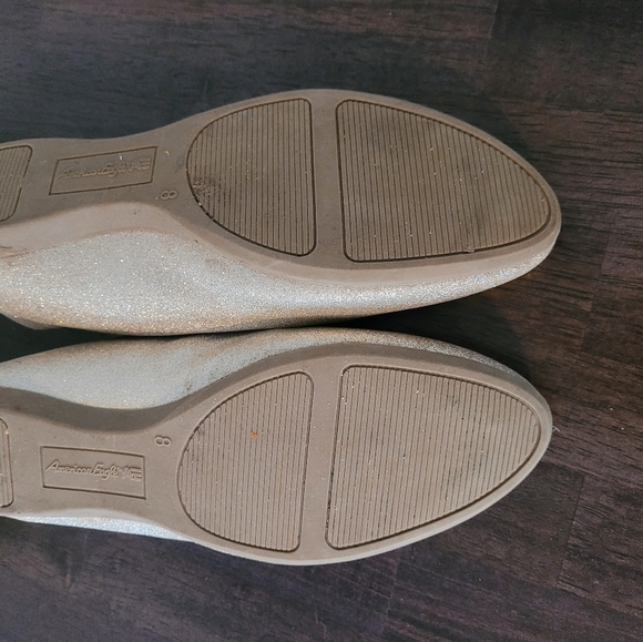 American Eagle Gold Sparkle Flats - Picture 4 of 6